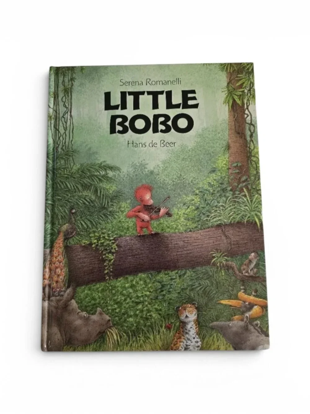 Little Bobo Hardcover Children’s Book 1995 Serena Romanelli Hans de Beer Vintage